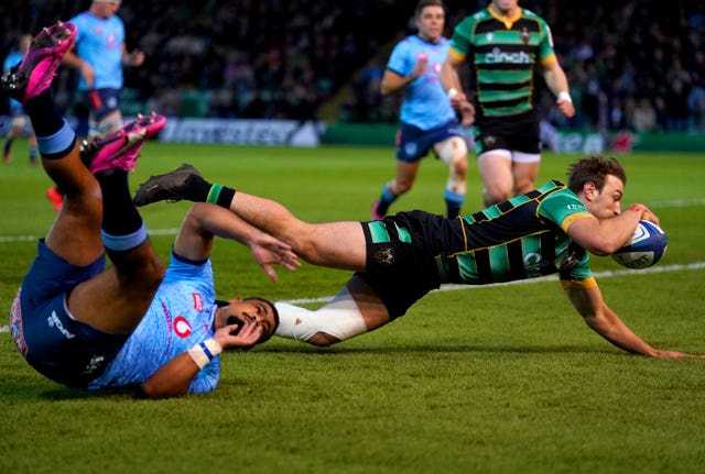 Northampton registered a 59-22 victory over Bulls that propelled them into the Investec Champions Cup semi-finals (Adam Davy/PA)