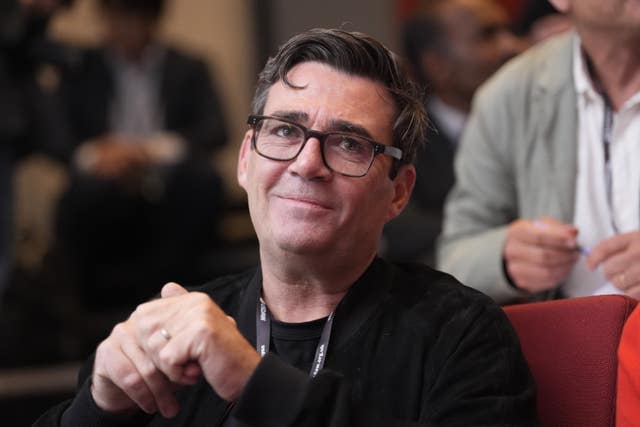 Mayor of Greater Manchester Andy Burnham