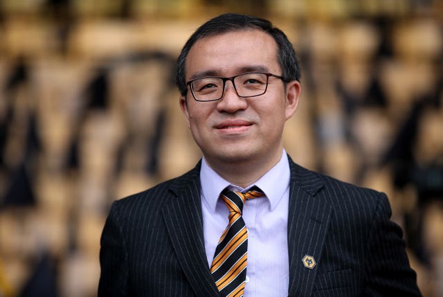 Wolves chairman Jeff Shi
