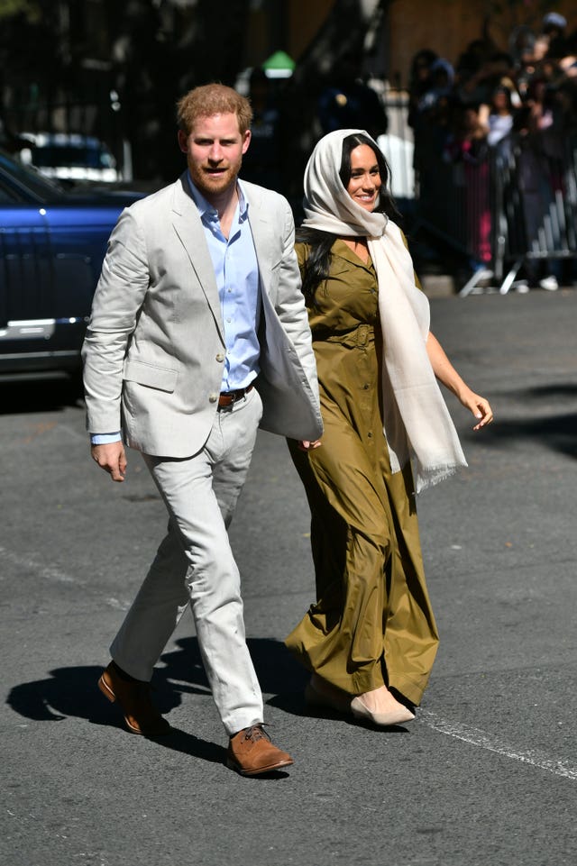Harry and Meghan in South Africa