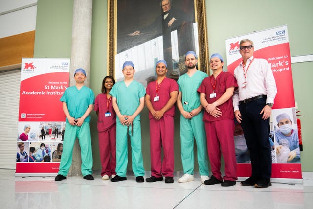 UK&rsquo;s first AI driven surgery in a colorectal procedure