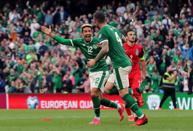 Shane Duffy rescued a point for the Irish