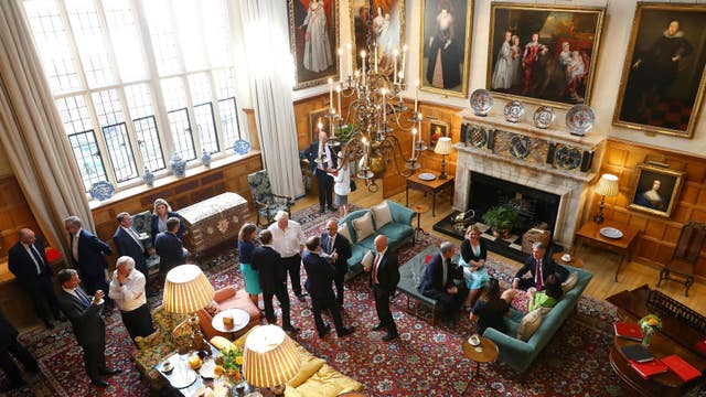 Ministers gathered at Chequers (Joel Rouse/Crown Copyright/PA)