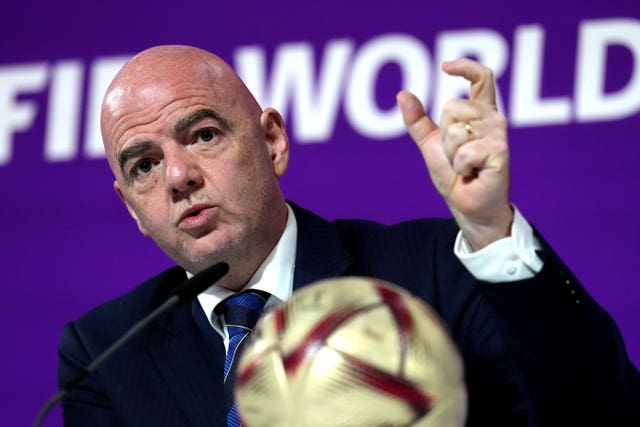 FIFA president Gianni Infantino has challenged broadcasters to improve their offers for World Cup rights