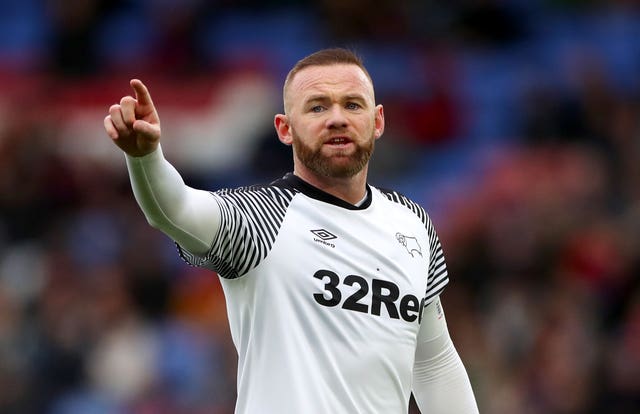 Wayne Rooney has started every game he has been eligible for since joining Derby