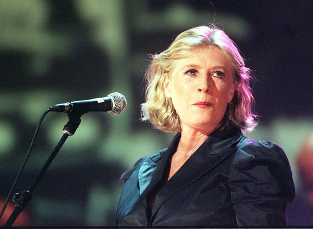 Marianne Faithfull performs during Here, There and Everywhere, a 1999 charity concert in memory of Sir Paul McCartney’s late wife Linda, at London’s Royal Albert Hall