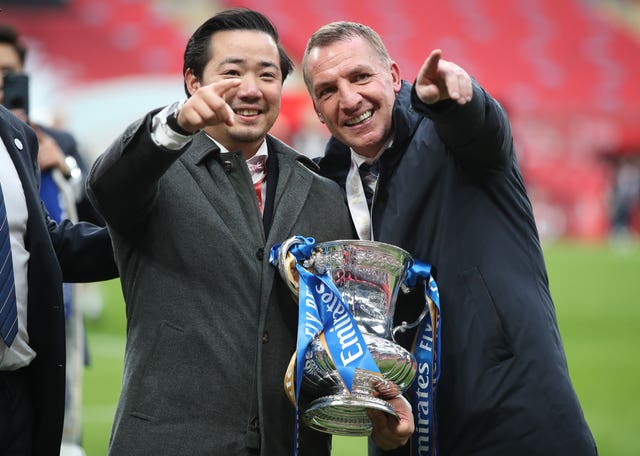 Rodgers guided Leicester to FA Cup glory 