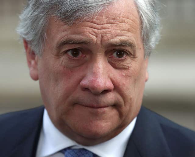 President of the European Parliament Antonio Tajani said citizens deserve a full and detailed explanation (Gareth Fuller/PA)