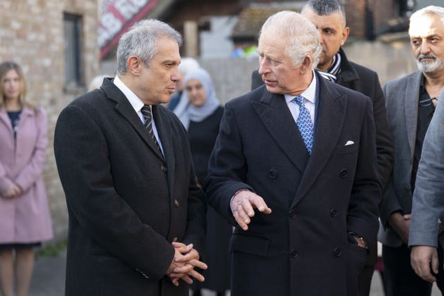 The Turkish ambassador and the king