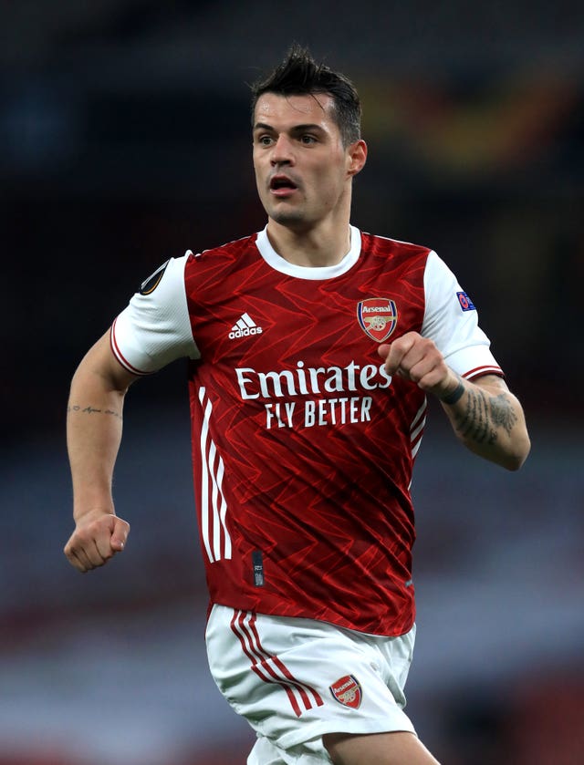 Granit Xhaka signed for the Arsenal in 2016 