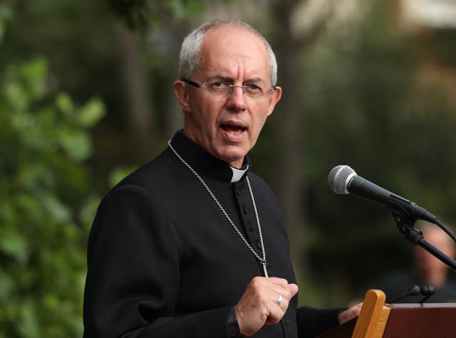 Archbishop of Canterbury preaches