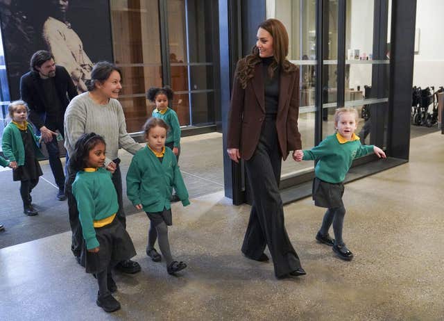 Princess of Wales visit to National Portrait Gallery