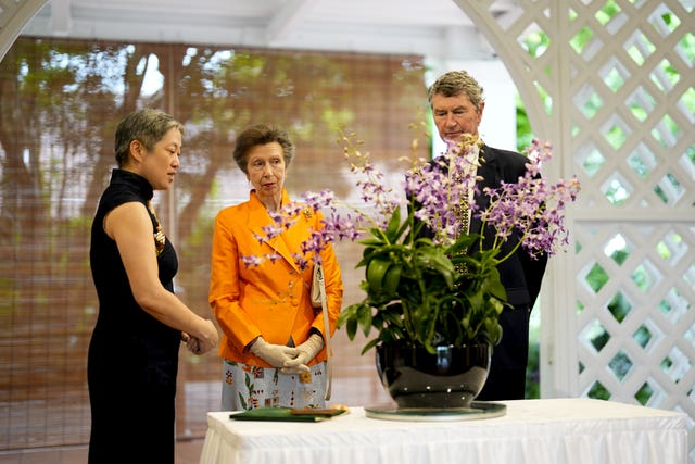 Princess Royal visit to Singapore