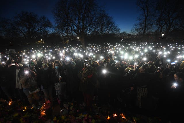 Sarah Everard vigil