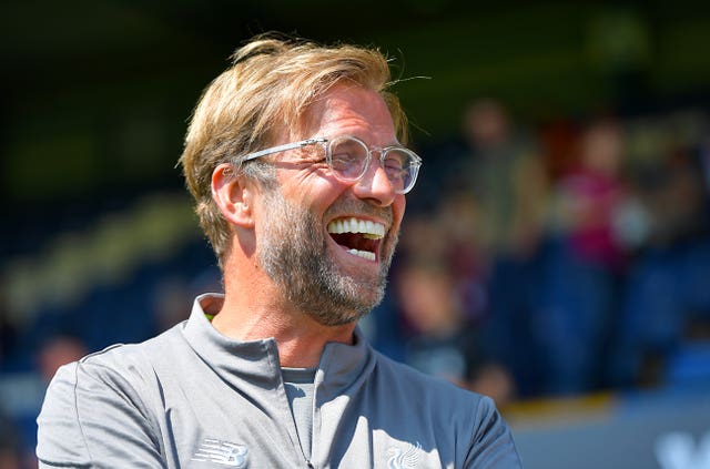 City face Jurgen Klopp's Liverpool on Wednesday (Anthony Devlin/PA).