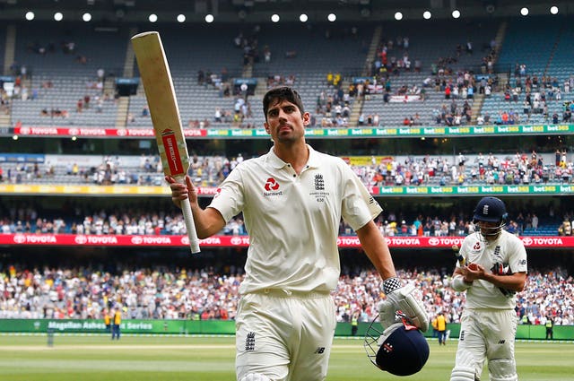 Alastair Cook's presence on this list does not feel out of place (Jason O’Brien/PA)