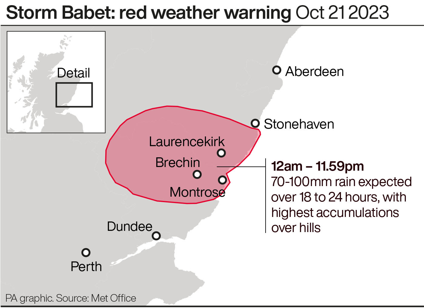 Second Death In Storm Babet As New Red Warning Issued - Jersey Evening Post