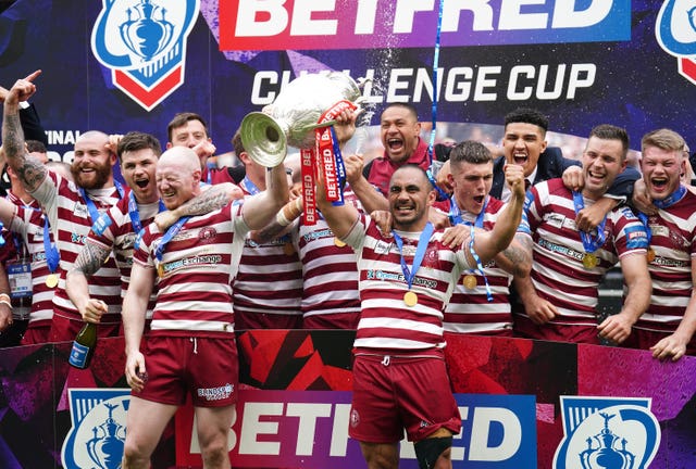 Wigan won the Challenge Cup for a record-extending 20th time with victory over Huddersfield last season (