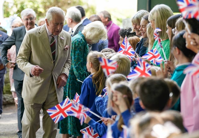 Royal visit to Brecon