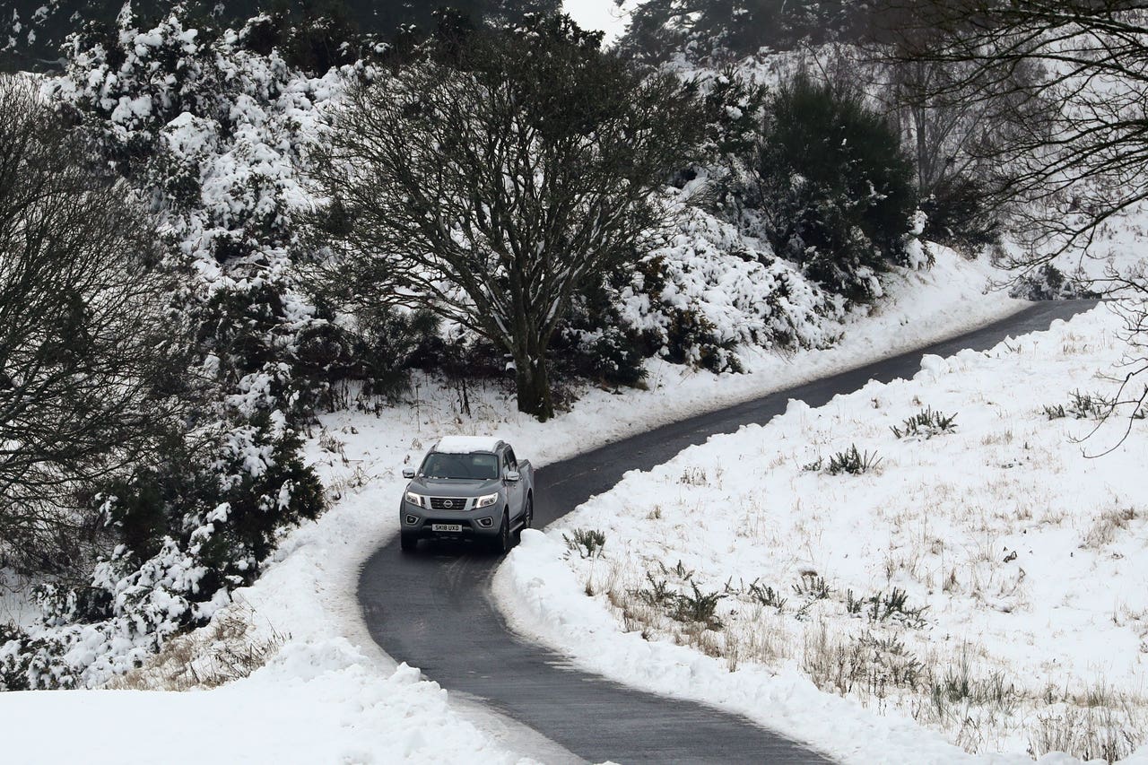 Band of heavy snow set to hit parts of east of England this weekend