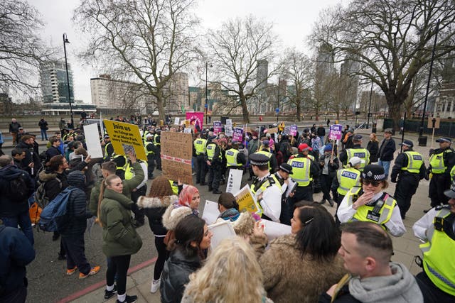 Tate Britain protest