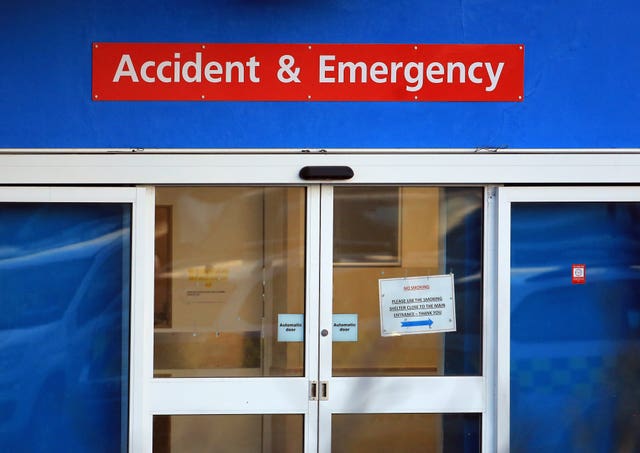 Hospital Accident and Emergency sign