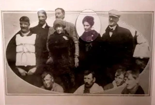 The photograph including Laura Mabel Francatelli