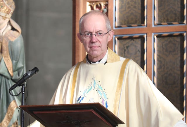 The Archbishop of Canterbury Justin Welby  
