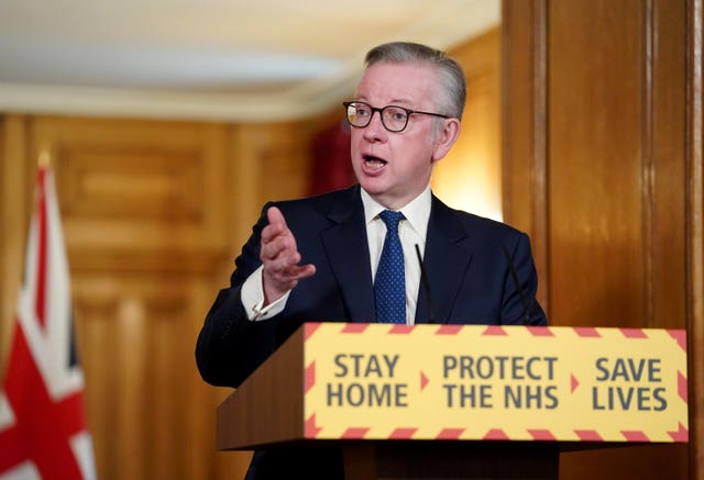 Cabinet Office minister Michael Gove 