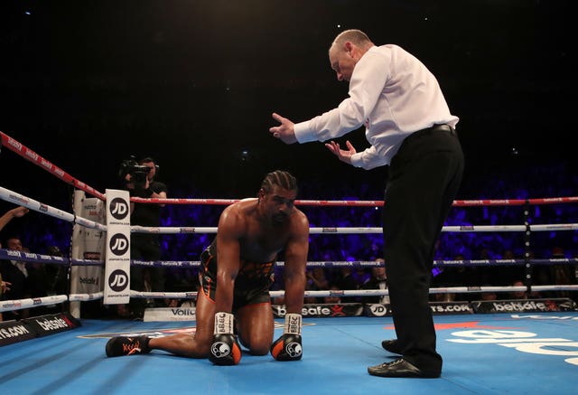 Another domestic duel, and a snapped Achilles. Haye lost to Tony Bellew