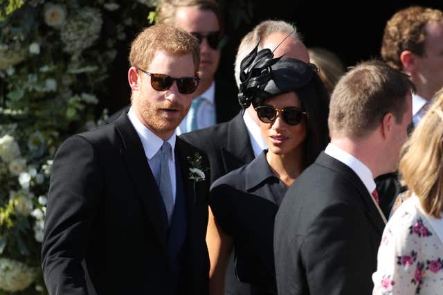 Meghan and Harry in the summer