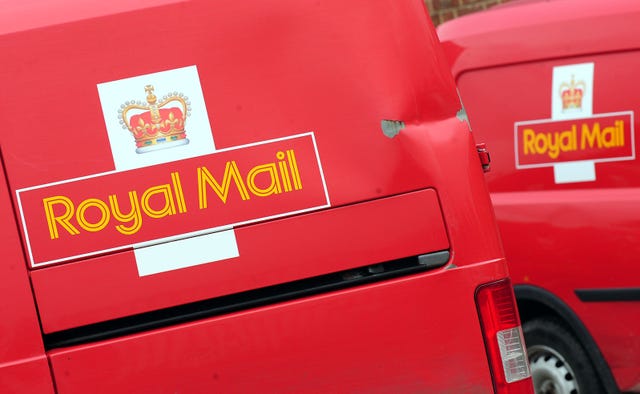 Royal Mail vehicles