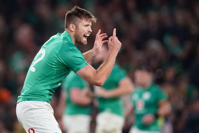 Fly-half Ross Byrne will make a third Test start for Ireland