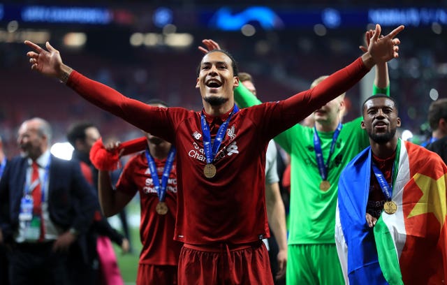 Van Dijk says winning the Champions League was huge for Liverpool
