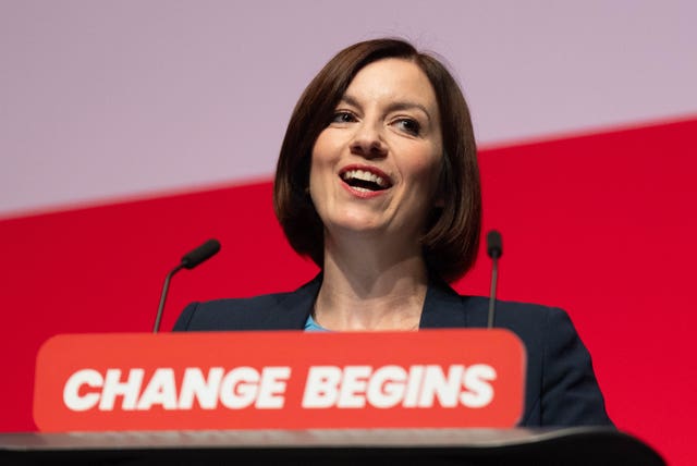 Equalities minister Bridget Phillipson at Labour Party Conference 2024