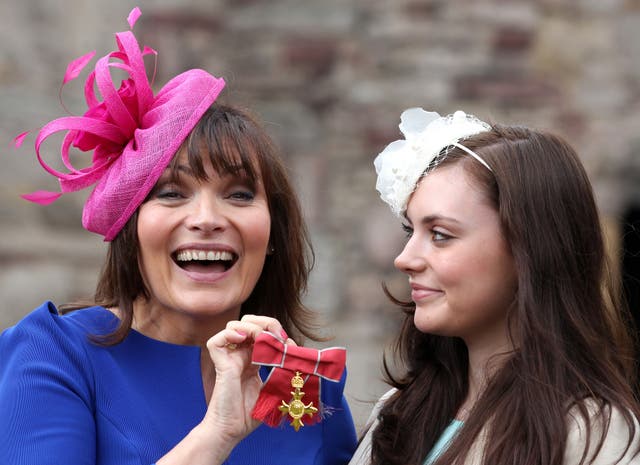 Lorraine Kelly with Rosie Kelly Smith