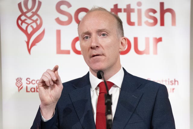Scottish Labour leader Michael Marra 