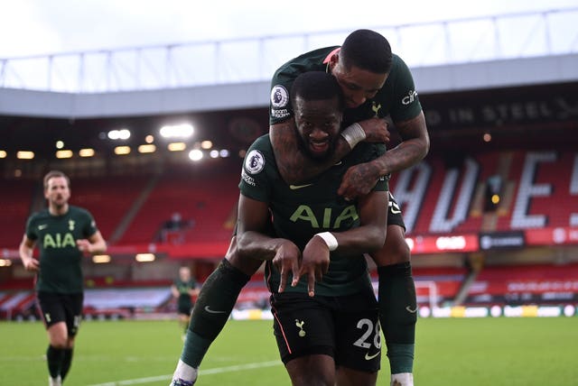 Tanguy Ndombele and Steven Bergwijn 