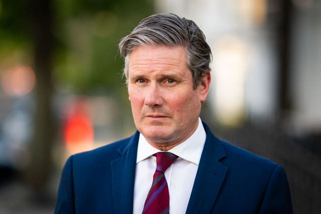 Labour leader Sir Keir Starmer (Aaron Chown/PA)