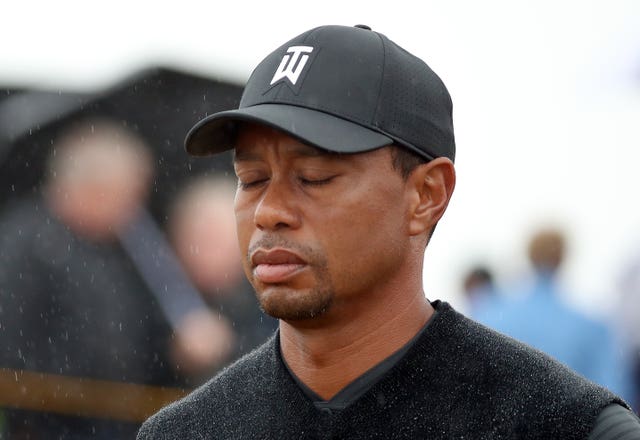 Tiger Woods at the Open
