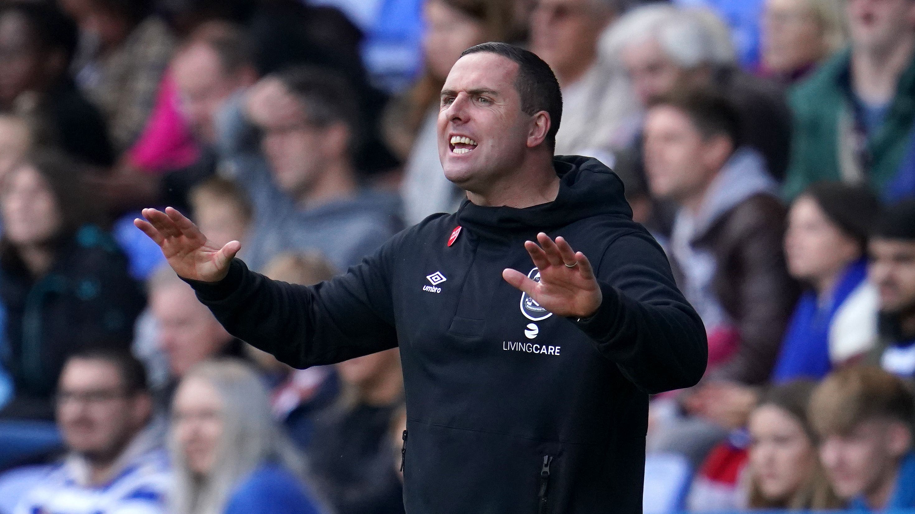 Mark Fotheringham’s Huddersfield claimed a point at Luton (Nick Potts/PA)