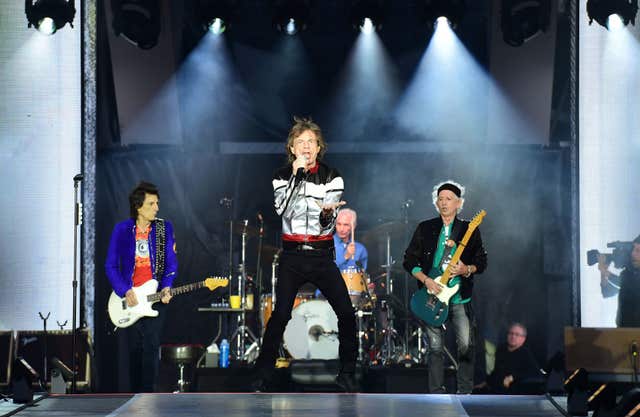 Mick Jagger said: 'It’s great to be back in our home town' (Ian West/PA)