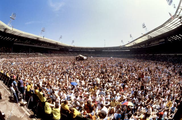 British Music – Live Events – Live Aid Concert – Wembley Stadium – London – 1985