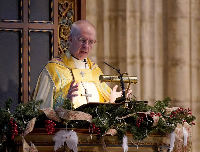 The Archbishop of Canterbury is one of more than 50 bishops in the House of Bishops (Gareth Fuller/PA)