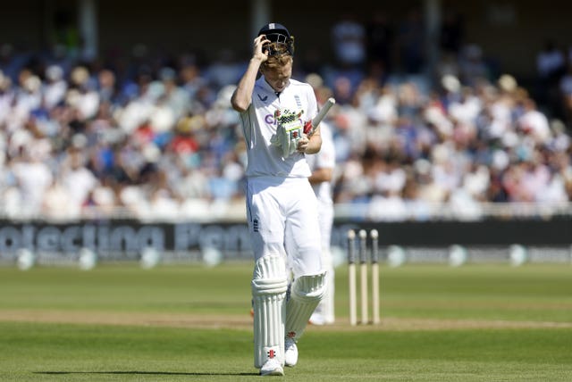 England opener Zak Crawley walks off after dismissal