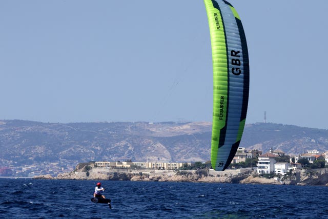 Ellie Aldridge out on the waves 