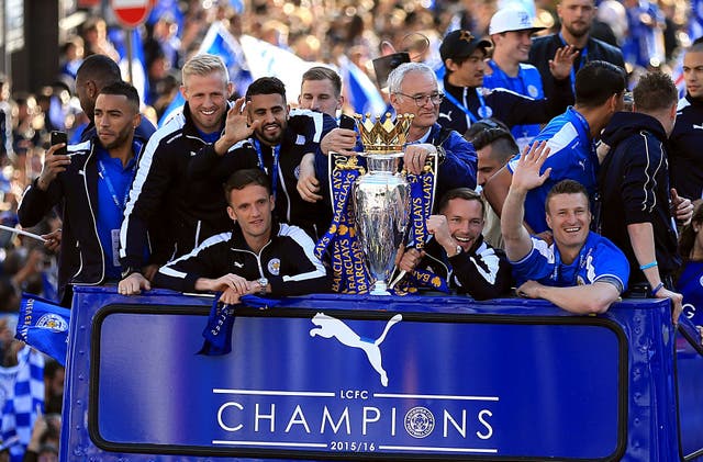 Leicester City 2015/16 Barclays Premier League Champions Parade