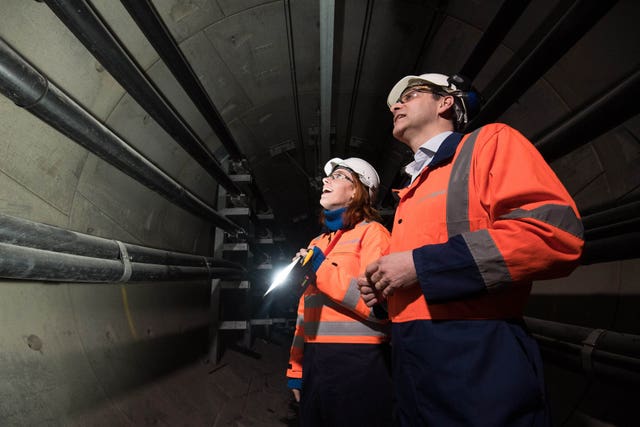 Skilled workers are needed for ensuring the grid can cope with more electricity demand (Jeff Spicer/PA)