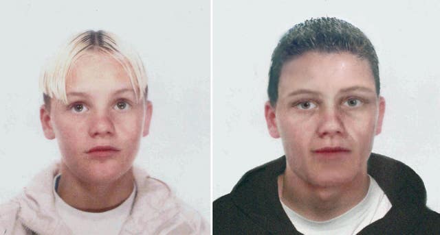 Robert Williams aged 15 (left) when he was last seen alive and an artists age progression photograph (right) of how he might have looked in 2011 aged 24 (South Wales Police/PA)