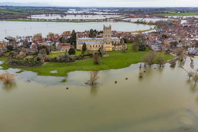 Flooding in Tewkesbury